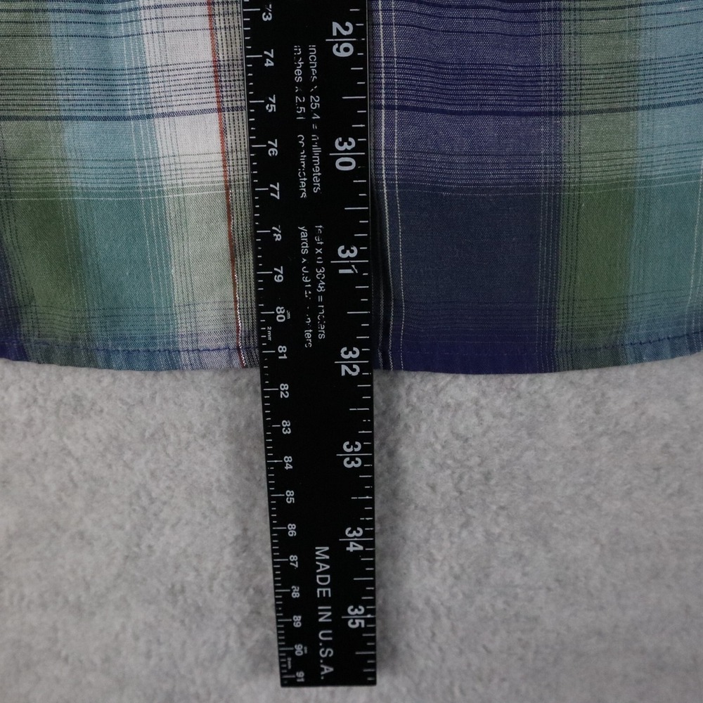 Rustler by Wrangler Shirt Mens 2XL XXL Western Pearl Snap Plaid‎ Long Sleeve - Picture 5 of 5